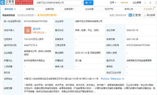 B站投資子皿力網絡科技公司，拓展文藝創作與信息系統集成服務布局